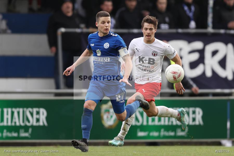 Dennie Michel, Sepp-Endres-Sportanlage, Würzburg, 08.04.2023, sport, action, BFV, Fussball, 27. Spieltag, Bayernliga Nord, ASV, FV04, ASV Cham, Würzburger FV - Bild-ID: 2357726