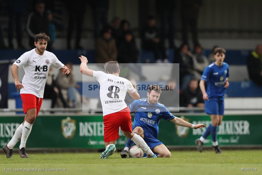 Lukas Illig, Sepp-Endres-Sportanlage, Würzburg, 08.04.2023, sport, action, BFV, Fussball, 27. Spieltag, Bayernliga Nord, ASV, FV04, ASV Cham, Würzburger FV - Bild-ID: 2357729