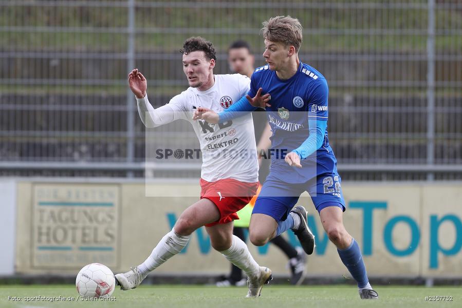 Jona Hofbauer, Sepp-Endres-Sportanlage, Würzburg, 08.04.2023, sport, action, BFV, Fussball, 27. Spieltag, Bayernliga Nord, ASV, FV04, ASV Cham, Würzburger FV - Bild-ID: 2357732