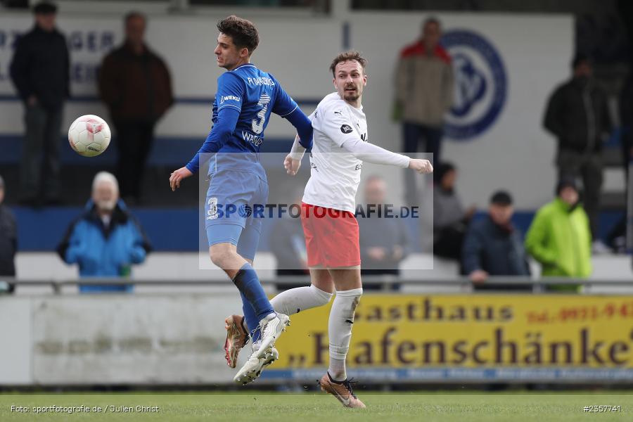Luis Wagner, Sepp-Endres-Sportanlage, Würzburg, 08.04.2023, sport, action, BFV, Fussball, 27. Spieltag, Bayernliga Nord, ASV, FV04, ASV Cham, Würzburger FV - Bild-ID: 2357741