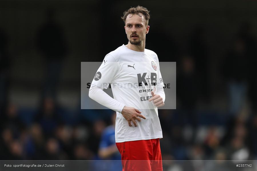 Andreas Kalteis, Sepp-Endres-Sportanlage, Würzburg, 08.04.2023, sport, action, BFV, Fussball, 27. Spieltag, Bayernliga Nord, ASV, FV04, ASV Cham, Würzburger FV - Bild-ID: 2357742