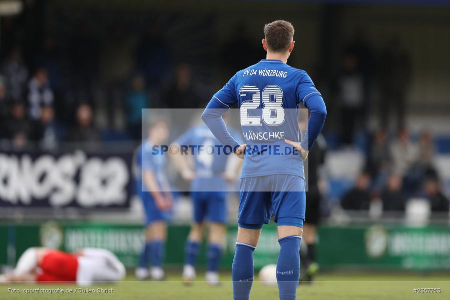 Marc Hänschke, Sepp-Endres-Sportanlage, Würzburg, 08.04.2023, sport, action, BFV, Fussball, 27. Spieltag, Bayernliga Nord, ASV, FV04, ASV Cham, Würzburger FV - Bild-ID: 2357753