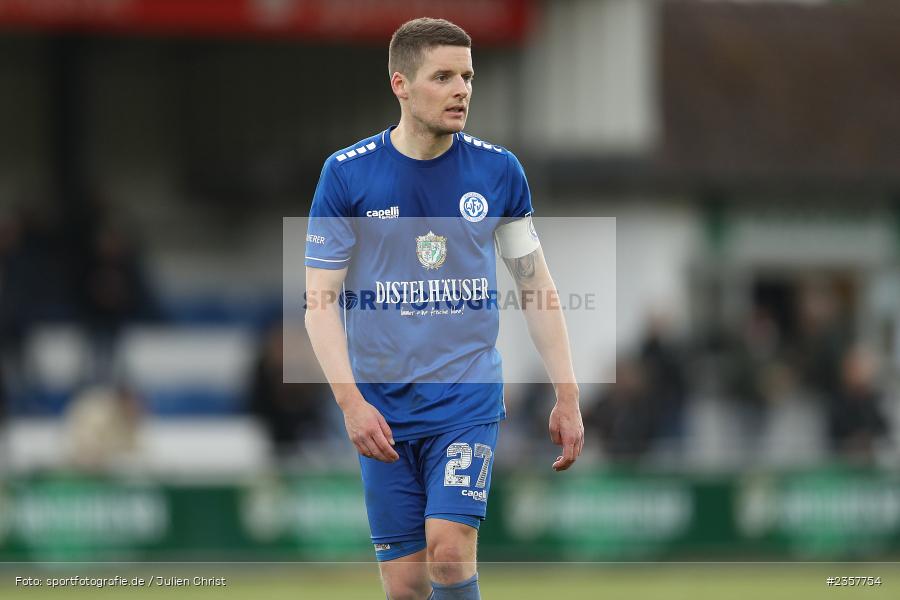 Dennie Michel, Sepp-Endres-Sportanlage, Würzburg, 08.04.2023, sport, action, BFV, Fussball, 27. Spieltag, Bayernliga Nord, ASV, FV04, ASV Cham, Würzburger FV - Bild-ID: 2357754