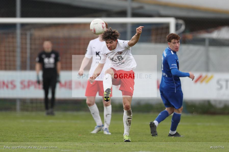 Leon Reisinger, Sepp-Endres-Sportanlage, Würzburg, 08.04.2023, sport, action, BFV, Fussball, 27. Spieltag, Bayernliga Nord, ASV, FV04, ASV Cham, Würzburger FV - Bild-ID: 2357756