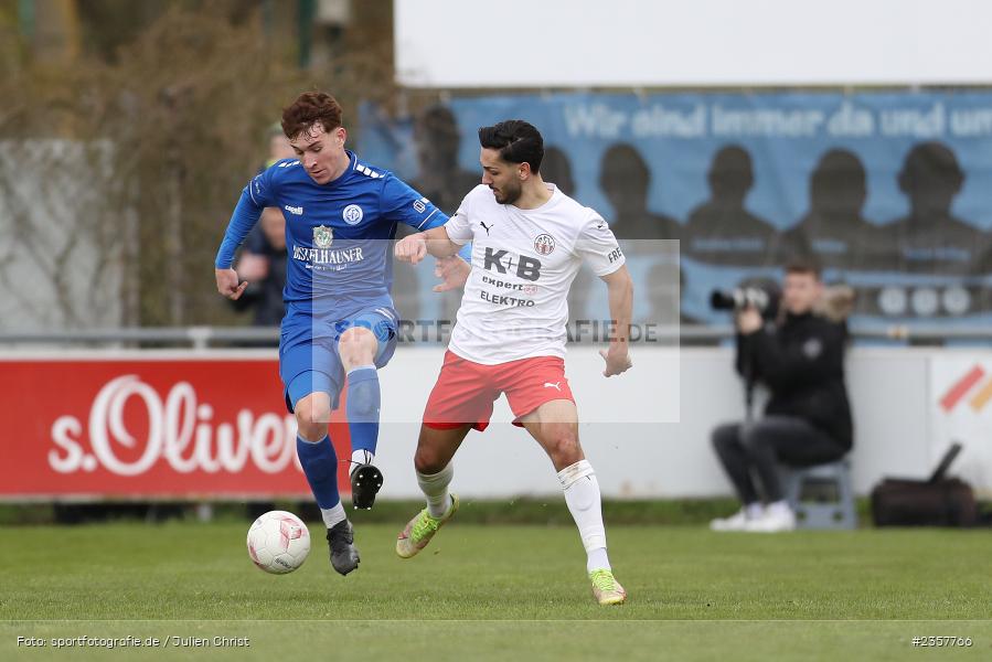 Simon Schäffer, Sepp-Endres-Sportanlage, Würzburg, 08.04.2023, sport, action, BFV, Fussball, 27. Spieltag, Bayernliga Nord, ASV, FV04, ASV Cham, Würzburger FV - Bild-ID: 2357766