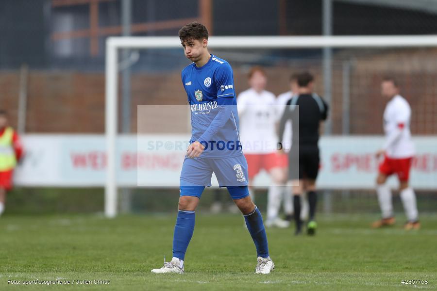 Luis Wagner, Sepp-Endres-Sportanlage, Würzburg, 08.04.2023, sport, action, BFV, Fussball, 27. Spieltag, Bayernliga Nord, ASV, FV04, ASV Cham, Würzburger FV - Bild-ID: 2357768
