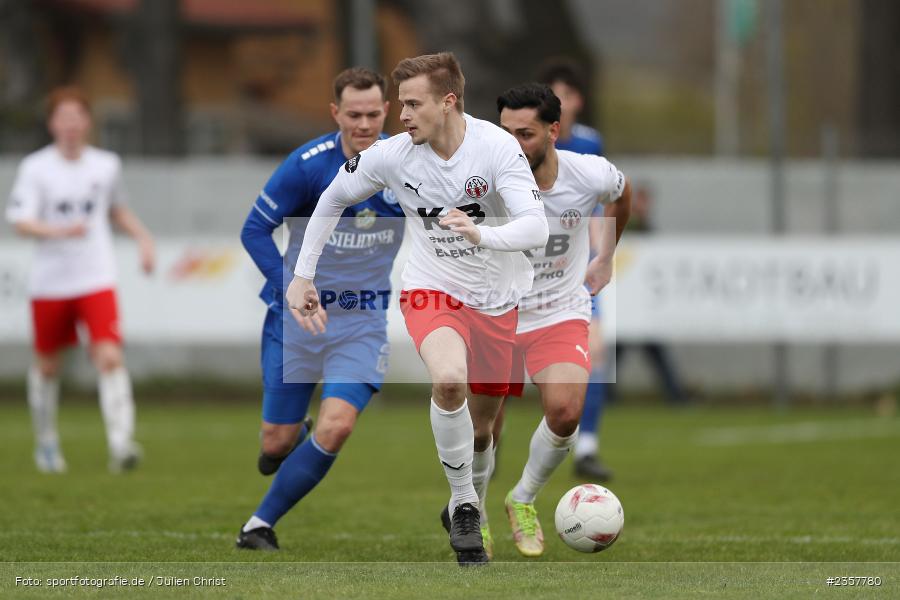 Christof Ostermayr, Sepp-Endres-Sportanlage, Würzburg, 08.04.2023, sport, action, BFV, Fussball, 27. Spieltag, Bayernliga Nord, ASV, FV04, ASV Cham, Würzburger FV - Bild-ID: 2357780