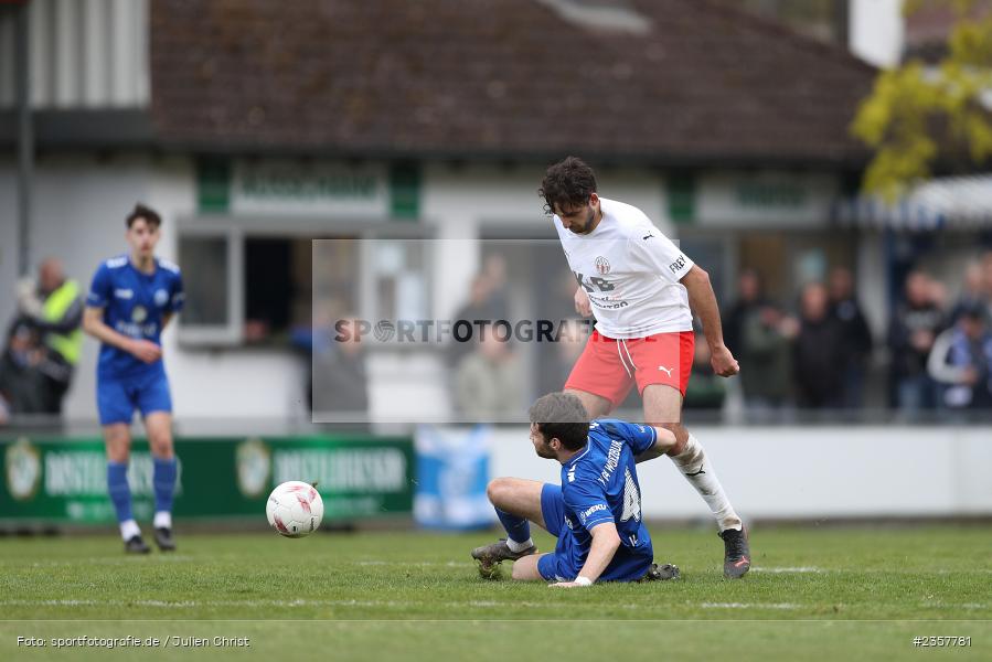 Lukas Illig, Sepp-Endres-Sportanlage, Würzburg, 08.04.2023, sport, action, BFV, Fussball, 27. Spieltag, Bayernliga Nord, ASV, FV04, ASV Cham, Würzburger FV - Bild-ID: 2357781