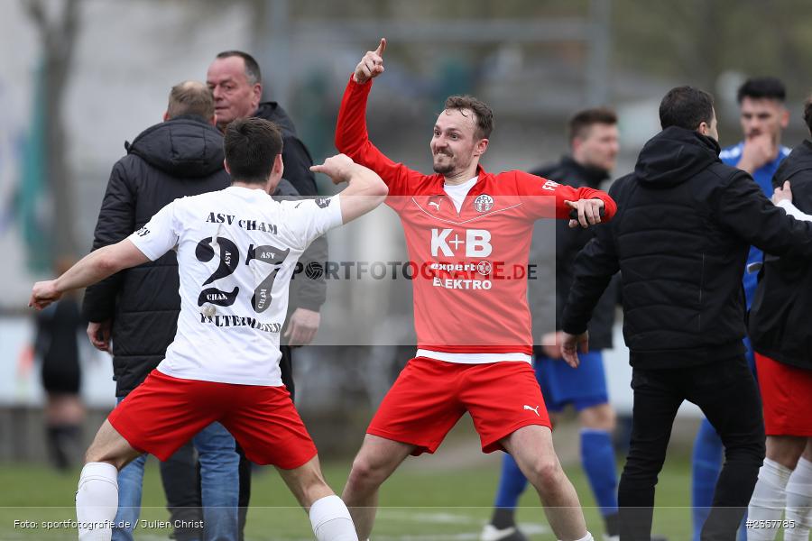 Andreas Kalteis, Sepp-Endres-Sportanlage, Würzburg, 08.04.2023, sport, action, BFV, Fussball, 27. Spieltag, Bayernliga Nord, ASV, FV04, ASV Cham, Würzburger FV - Bild-ID: 2357785