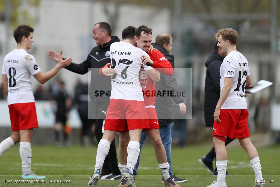 Andreas Kalteis, Sepp-Endres-Sportanlage, Würzburg, 08.04.2023, sport, action, BFV, Fussball, 27. Spieltag, Bayernliga Nord, ASV, FV04, ASV Cham, Würzburger FV - Bild-ID: 2357788