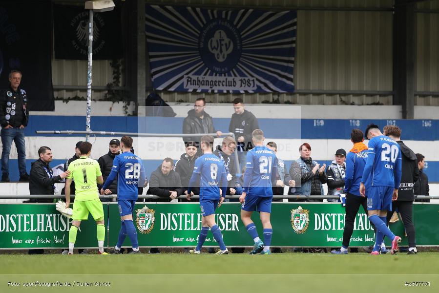 Sepp-Endres-Sportanlage, Würzburg, 08.04.2023, sport, action, BFV, Fussball, 27. Spieltag, Bayernliga Nord, ASV, FV04, ASV Cham, Würzburger FV - Bild-ID: 2357791