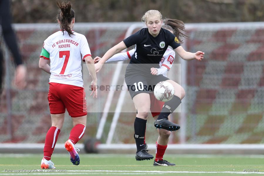 Veronika Auer, Sportpark Heuchelhof, Würzburg, 08.04.2023, sport, action, BFV, Fussball, 14. Spieltag, Bayernliga Frauen, FCF, FWK, FC Forstern, FC Würzburger Kickers - Bild-ID: 2357812