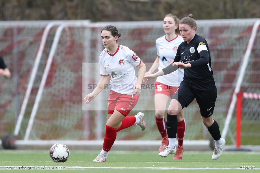 Laura Eisler, Sportpark Heuchelhof, Würzburg, 08.04.2023, sport, action, BFV, Fussball, 14. Spieltag, Bayernliga Frauen, FCF, FWK, FC Forstern, FC Würzburger Kickers - Bild-ID: 2357817 Laura Eisler, Sportpark Heuchelhof, Würzburg, 08.04.2023, sport, action, BFV, Fussball, 14. Spieltag, Bayernliga Frauen, FCF, FWK, FC Forstern, FC Würzburger Kickers - Bild-ID: 2357817