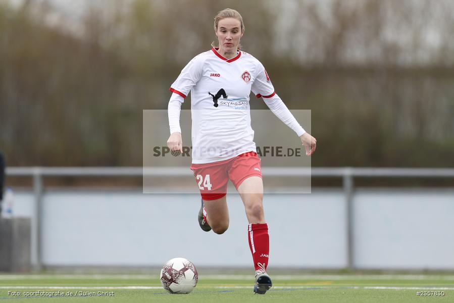 Laura Gerst, Sportpark Heuchelhof, Würzburg, 08.04.2023, sport, action, BFV, Fussball, 14. Spieltag, Bayernliga Frauen, FCF, FWK, FC Forstern, FC Würzburger Kickers - Bild-ID: 2357830 Laura Gerst, Sportpark Heuchelhof, Würzburg, 08.04.2023, sport, action, BFV, Fussball, 14. Spieltag, Bayernliga Frauen, FCF, FWK, FC Forstern, FC Würzburger Kickers - Bild-ID: 2357830