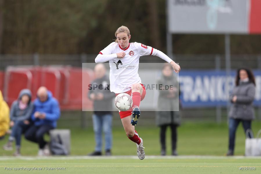 Laura Gerst, Sportpark Heuchelhof, Würzburg, 08.04.2023, sport, action, BFV, Fussball, 14. Spieltag, Bayernliga Frauen, FCF, FWK, FC Forstern, FC Würzburger Kickers - Bild-ID: 2357838