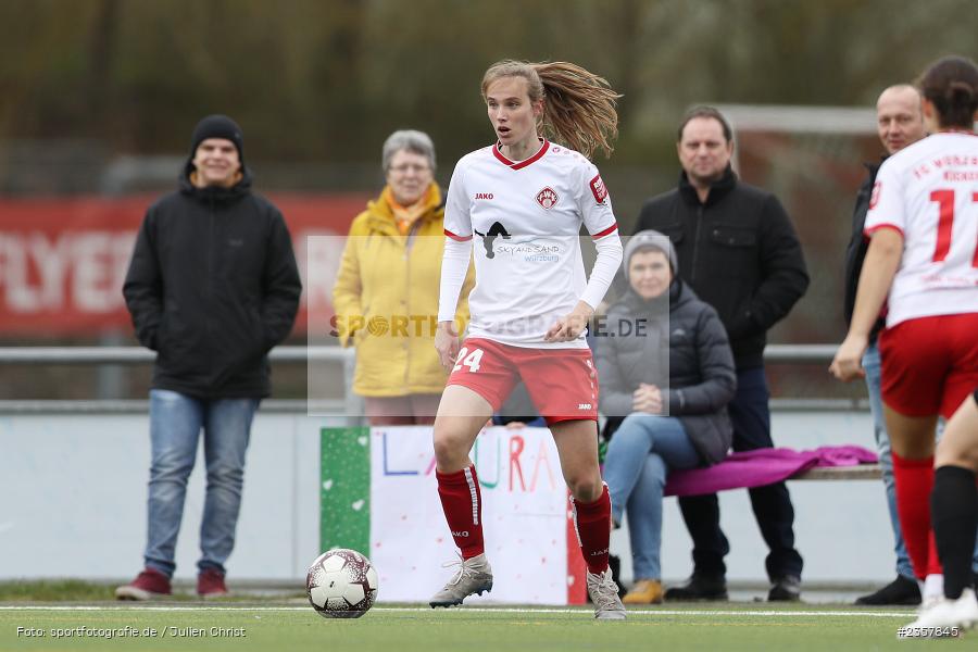 Laura Gerst, Sportpark Heuchelhof, Würzburg, 08.04.2023, sport, action, BFV, Fussball, 14. Spieltag, Bayernliga Frauen, FCF, FWK, FC Forstern, FC Würzburger Kickers - Bild-ID: 2357845