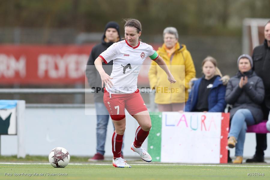 Maria Pfau, Sportpark Heuchelhof, Würzburg, 08.04.2023, sport, action, BFV, Fussball, 14. Spieltag, Bayernliga Frauen, FCF, FWK, FC Forstern, FC Würzburger Kickers - Bild-ID: 2357848