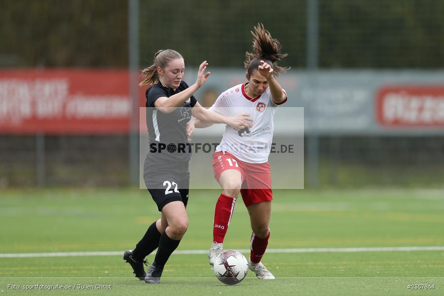 Sibel Meyer, Sportpark Heuchelhof, Würzburg, 08.04.2023, sport, action, BFV, Fussball, 14. Spieltag, Bayernliga Frauen, FCF, FWK, FC Forstern, FC Würzburger Kickers - Bild-ID: 2357864