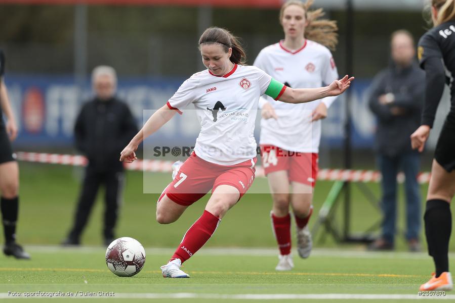 Maria Pfau, Sportpark Heuchelhof, Würzburg, 08.04.2023, sport, action, BFV, Fussball, 14. Spieltag, Bayernliga Frauen, FCF, FWK, FC Forstern, FC Würzburger Kickers - Bild-ID: 2357870