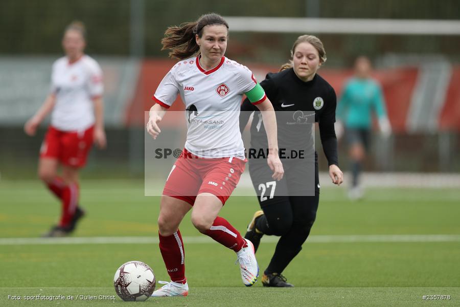 Maria Pfau, Sportpark Heuchelhof, Würzburg, 08.04.2023, sport, action, BFV, Fussball, 14. Spieltag, Bayernliga Frauen, FCF, FWK, FC Forstern, FC Würzburger Kickers - Bild-ID: 2357878