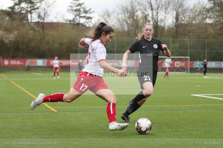 Sibel Meyer, Sportpark Heuchelhof, Würzburg, 08.04.2023, sport, action, BFV, Fussball, 14. Spieltag, Bayernliga Frauen, FCF, FWK, FC Forstern, FC Würzburger Kickers - Bild-ID: 2357926 Sibel Meyer, Sportpark Heuchelhof, Würzburg, 08.04.2023, sport, action, BFV, Fussball, 14. Spieltag, Bayernliga Frauen, FCF, FWK, FC Forstern, FC Würzburger Kickers - Bild-ID: 2357926