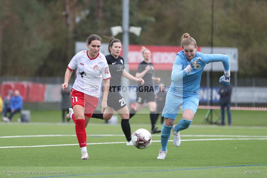 Laura Eisler, Sportpark Heuchelhof, Würzburg, 08.04.2023, sport, action, BFV, Fussball, 14. Spieltag, Bayernliga Frauen, FCF, FWK, FC Forstern, FC Würzburger Kickers - Bild-ID: 2357935 Laura Eisler, Sportpark Heuchelhof, Würzburg, 08.04.2023, sport, action, BFV, Fussball, 14. Spieltag, Bayernliga Frauen, FCF, FWK, FC Forstern, FC Würzburger Kickers - Bild-ID: 2357935