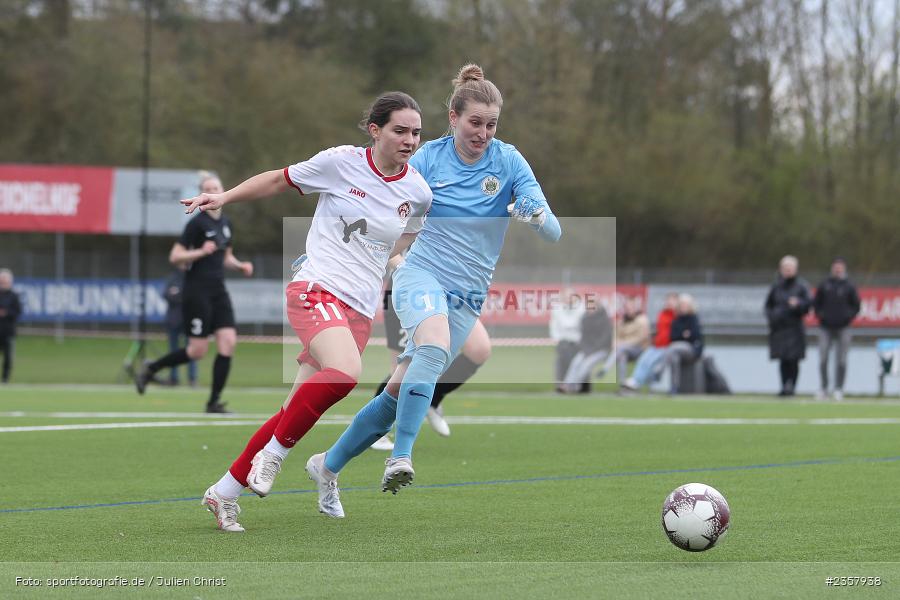 Laura Eisler, Sportpark Heuchelhof, Würzburg, 08.04.2023, sport, action, BFV, Fussball, 14. Spieltag, Bayernliga Frauen, FCF, FWK, FC Forstern, FC Würzburger Kickers - Bild-ID: 2357938 Laura Eisler, Sportpark Heuchelhof, Würzburg, 08.04.2023, sport, action, BFV, Fussball, 14. Spieltag, Bayernliga Frauen, FCF, FWK, FC Forstern, FC Würzburger Kickers - Bild-ID: 2357938