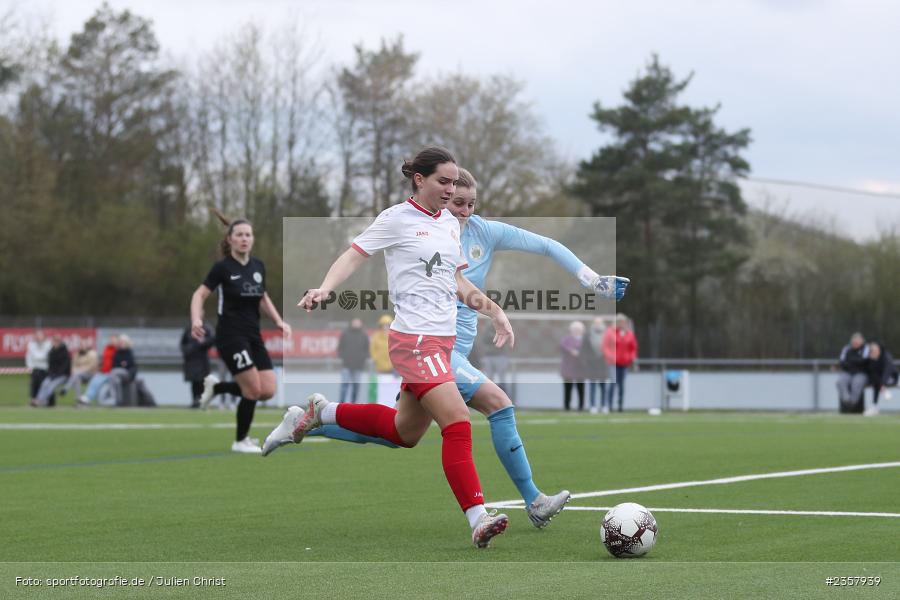 Laura Eisler, Sportpark Heuchelhof, Würzburg, 08.04.2023, sport, action, BFV, Fussball, 14. Spieltag, Bayernliga Frauen, FCF, FWK, FC Forstern, FC Würzburger Kickers - Bild-ID: 2357939 Laura Eisler, Sportpark Heuchelhof, Würzburg, 08.04.2023, sport, action, BFV, Fussball, 14. Spieltag, Bayernliga Frauen, FCF, FWK, FC Forstern, FC Würzburger Kickers - Bild-ID: 2357939