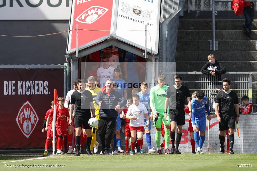 AKON Arena, Würzburg, 10.04.2023, sport, action, BFV, Fussball, 30. Spieltag, Regionalliga Bayern, FVI, FWK, FV Illertissen, FC Würzburger Kickers - Bild-ID: 2357971