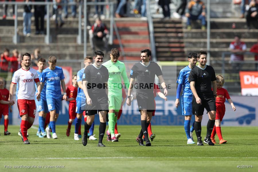 AKON Arena, Würzburg, 10.04.2023, sport, action, BFV, Fussball, 30. Spieltag, Regionalliga Bayern, FVI, FWK, FV Illertissen, FC Würzburger Kickers - Bild-ID: 2357974