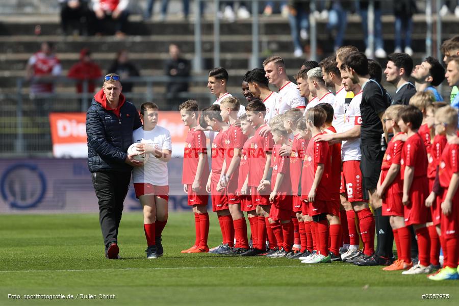 AKON Arena, Würzburg, 10.04.2023, sport, action, BFV, Fussball, 30. Spieltag, Regionalliga Bayern, FVI, FWK, FV Illertissen, FC Würzburger Kickers - Bild-ID: 2357975