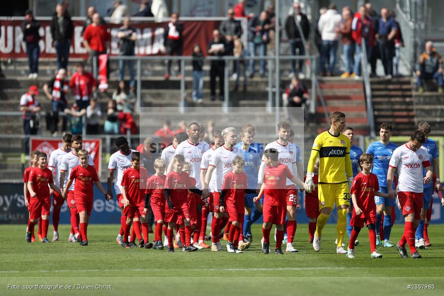 AKON Arena, Würzburg, 10.04.2023, sport, action, BFV, Fussball, 30. Spieltag, Regionalliga Bayern, FVI, FWK, FV Illertissen, FC Würzburger Kickers - Bild-ID: 2357985