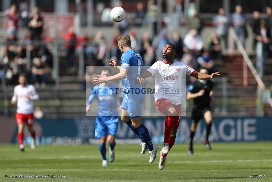 Alexander Kopf, AKON Arena, Würzburg, 10.04.2023, sport, action, BFV, Fussball, 30. Spieltag, Regionalliga Bayern, FVI, FWK, FV Illertissen, FC Würzburger Kickers - Bild-ID: 2358022