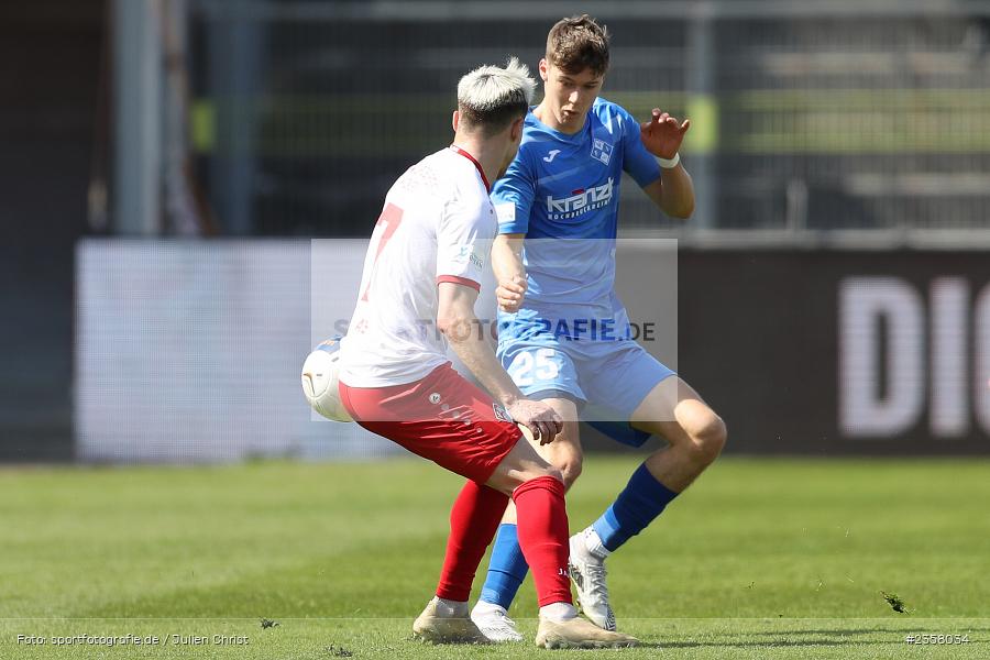 Marco Mannhardt, AKON Arena, Würzburg, 10.04.2023, sport, action, BFV, Fussball, 30. Spieltag, Regionalliga Bayern, FVI, FWK, FV Illertissen, FC Würzburger Kickers - Bild-ID: 2358034
