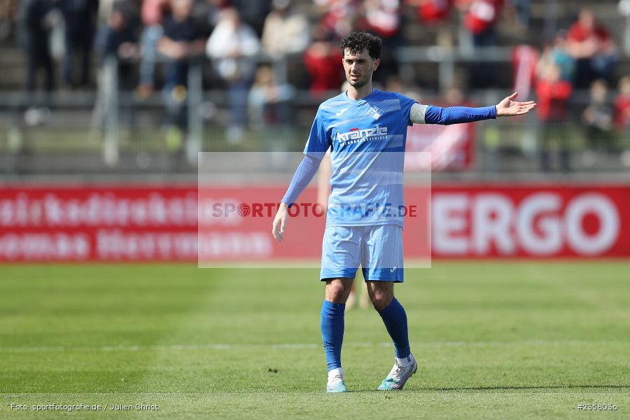 Fabio Maiolo, AKON Arena, Würzburg, 10.04.2023, sport, action, BFV, Fussball, 30. Spieltag, Regionalliga Bayern, FVI, FWK, FV Illertissen, FC Würzburger Kickers - Bild-ID: 2358036
