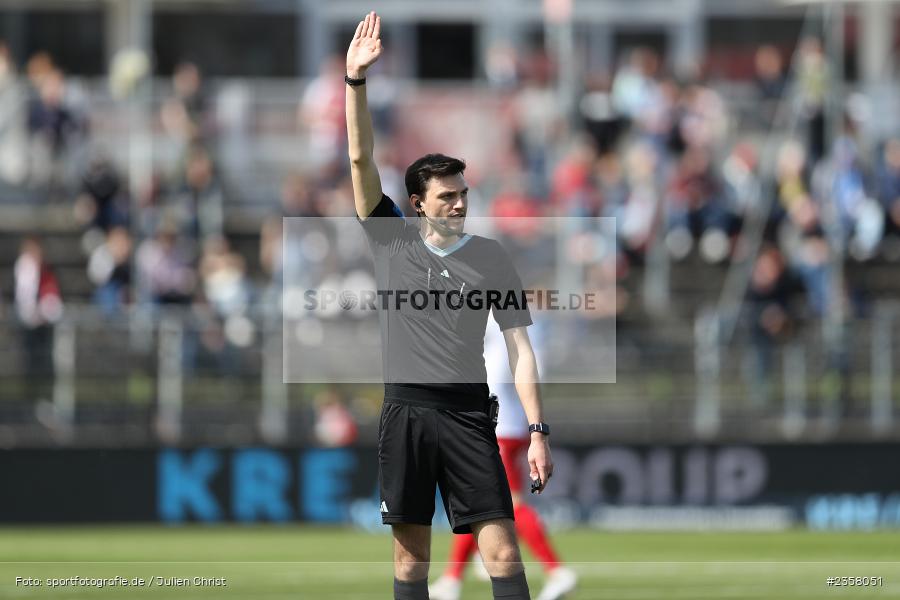Felix Grund, AKON Arena, Würzburg, 10.04.2023, sport, action, BFV, Fussball, 30. Spieltag, Regionalliga Bayern, FVI, FWK, FV Illertissen, FC Würzburger Kickers - Bild-ID: 2358051