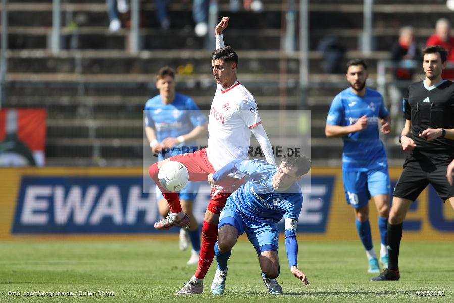 Ivan Franjic, AKON Arena, Würzburg, 10.04.2023, sport, action, BFV, Fussball, 30. Spieltag, Regionalliga Bayern, FVI, FWK, FV Illertissen, FC Würzburger Kickers - Bild-ID: 2358052