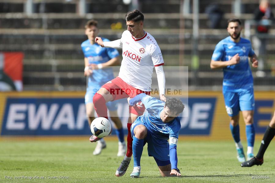 Ivan Franjic, AKON Arena, Würzburg, 10.04.2023, sport, action, BFV, Fussball, 30. Spieltag, Regionalliga Bayern, FVI, FWK, FV Illertissen, FC Würzburger Kickers - Bild-ID: 2358054