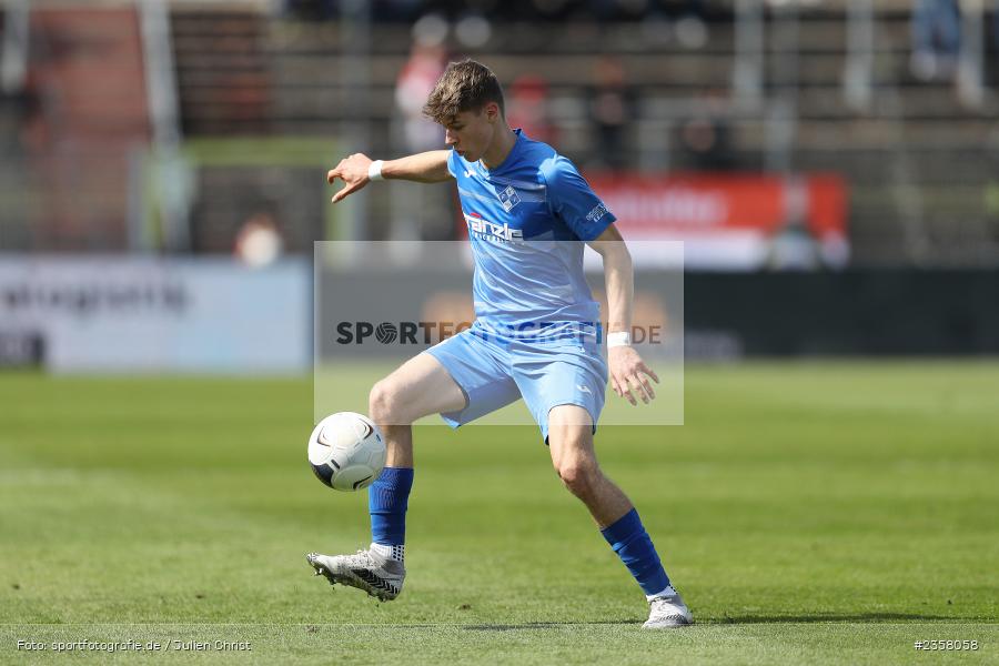 Marco Mannhardt, AKON Arena, Würzburg, 10.04.2023, sport, action, BFV, Fussball, 30. Spieltag, Regionalliga Bayern, FVI, FWK, FV Illertissen, FC Würzburger Kickers - Bild-ID: 2358058