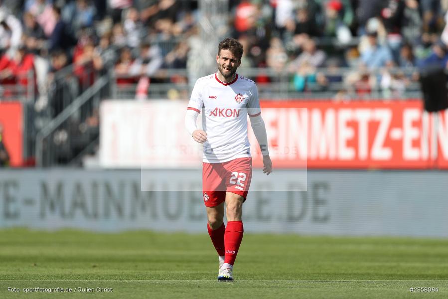 Daniel Hägele, AKON Arena, Würzburg, 10.04.2023, sport, action, BFV, Fussball, 30. Spieltag, Regionalliga Bayern, FVI, FWK, FV Illertissen, FC Würzburger Kickers - Bild-ID: 2358084 Daniel Hägele, AKON Arena, Würzburg, 10.04.2023, sport, action, BFV, Fussball, 30. Spieltag, Regionalliga Bayern, FVI, FWK, FV Illertissen, FC Würzburger Kickers - Bild-ID: 2358084