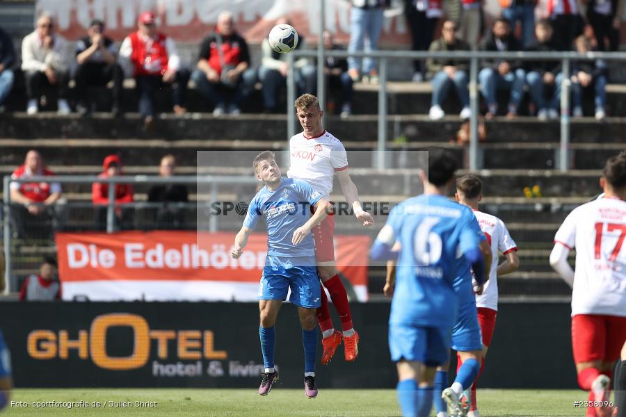 Felix Göttlicher, AKON Arena, Würzburg, 10.04.2023, sport, action, BFV, Fussball, 30. Spieltag, Regionalliga Bayern, FVI, FWK, FV Illertissen, FC Würzburger Kickers - Bild-ID: 2358096