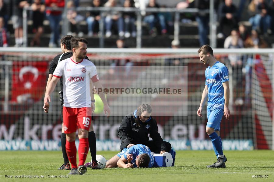 Nina Rupp, AKON Arena, Würzburg, 10.04.2023, sport, action, BFV, Fussball, 30. Spieltag, Regionalliga Bayern, FVI, FWK, FV Illertissen, FC Würzburger Kickers - Bild-ID: 2358157