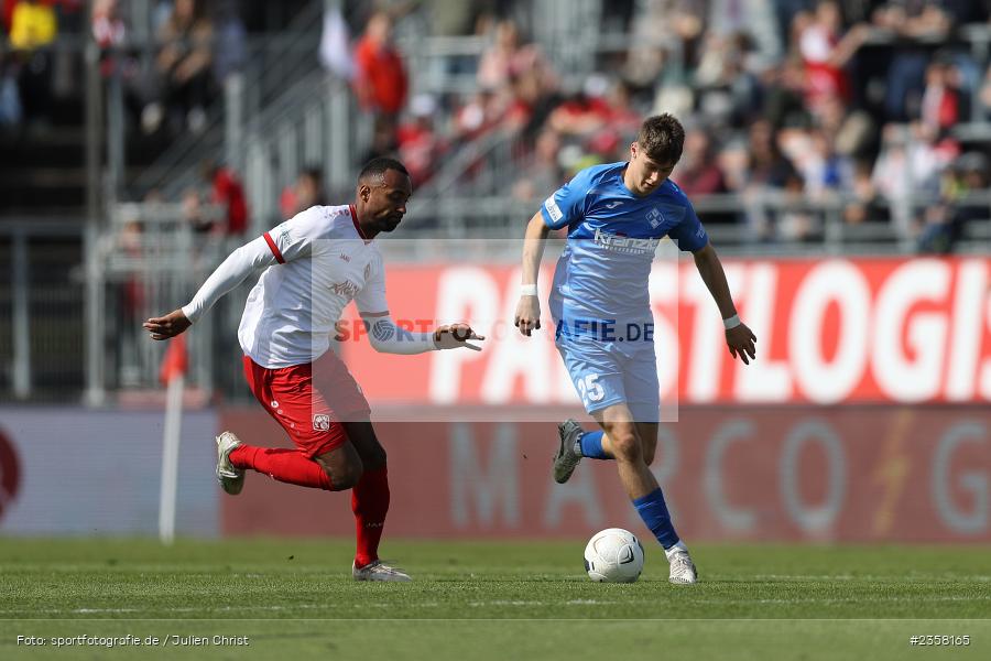 Marco Mannhardt, AKON Arena, Würzburg, 10.04.2023, sport, action, BFV, Fussball, 30. Spieltag, Regionalliga Bayern, FVI, FWK, FV Illertissen, FC Würzburger Kickers - Bild-ID: 2358165