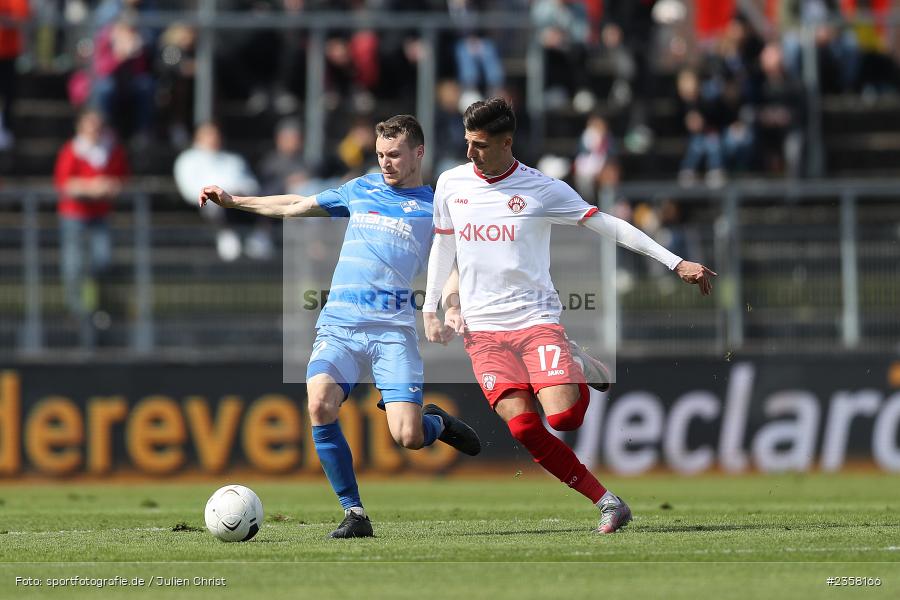 Darius Held, AKON Arena, Würzburg, 10.04.2023, sport, action, BFV, Fussball, 30. Spieltag, Regionalliga Bayern, FVI, FWK, FV Illertissen, FC Würzburger Kickers - Bild-ID: 2358166
