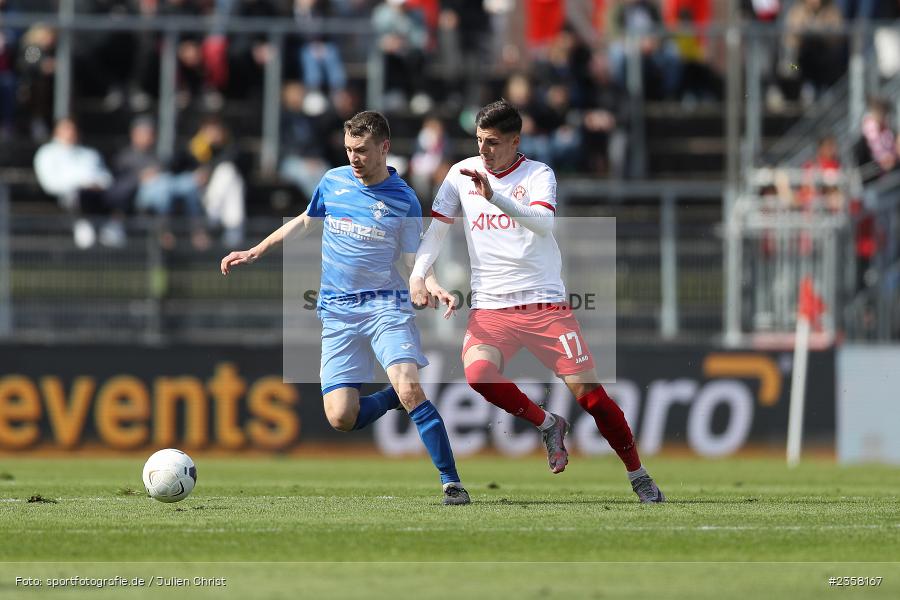 Darius Held, AKON Arena, Würzburg, 10.04.2023, sport, action, BFV, Fussball, 30. Spieltag, Regionalliga Bayern, FVI, FWK, FV Illertissen, FC Würzburger Kickers - Bild-ID: 2358167