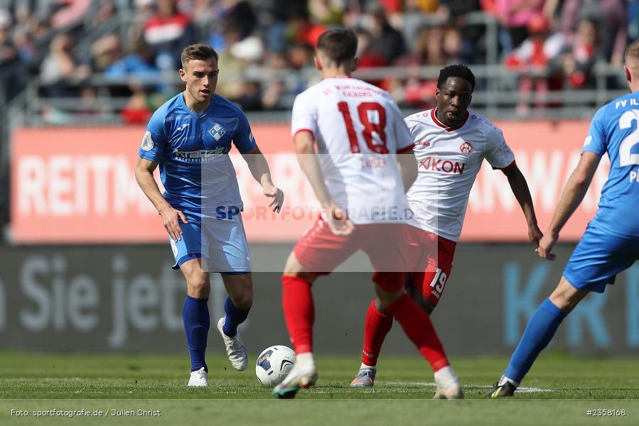 Alexander Kopf, AKON Arena, Würzburg, 10.04.2023, sport, action, BFV, Fussball, 30. Spieltag, Regionalliga Bayern, FVI, FWK, FV Illertissen, FC Würzburger Kickers - Bild-ID: 2358168
