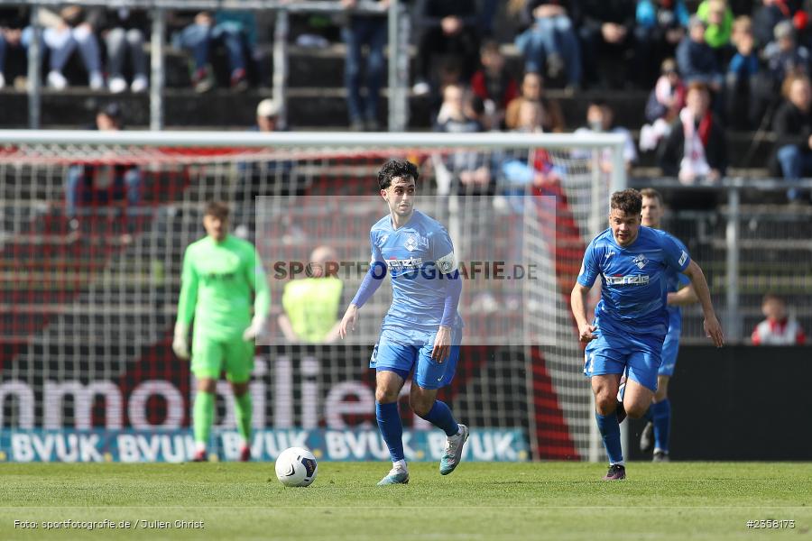 Fabio Maiolo, AKON Arena, Würzburg, 10.04.2023, sport, action, BFV, Fussball, 30. Spieltag, Regionalliga Bayern, FVI, FWK, FV Illertissen, FC Würzburger Kickers - Bild-ID: 2358173