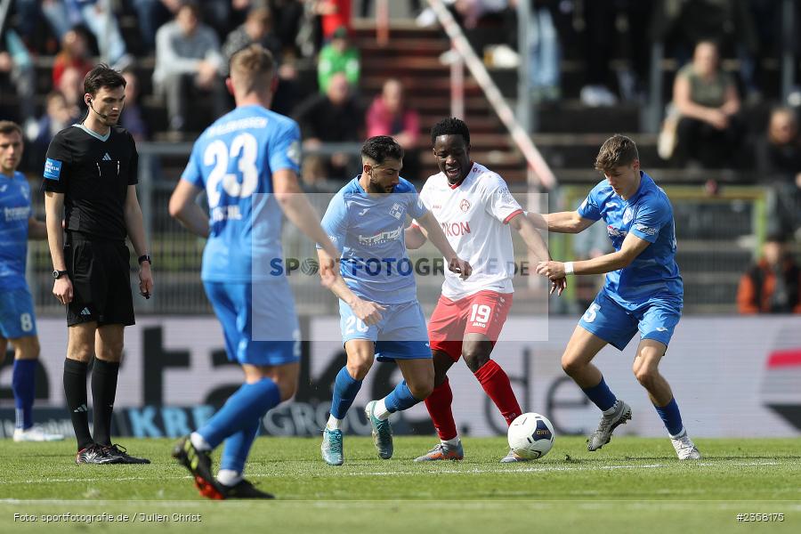 Benjika Caciel, AKON Arena, Würzburg, 10.04.2023, sport, action, BFV, Fussball, 30. Spieltag, Regionalliga Bayern, FVI, FWK, FV Illertissen, FC Würzburger Kickers - Bild-ID: 2358175