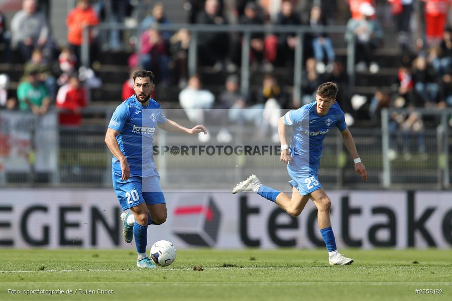 Gökalp Kilic, AKON Arena, Würzburg, 10.04.2023, sport, action, BFV, Fussball, 30. Spieltag, Regionalliga Bayern, FVI, FWK, FV Illertissen, FC Würzburger Kickers - Bild-ID: 2358182