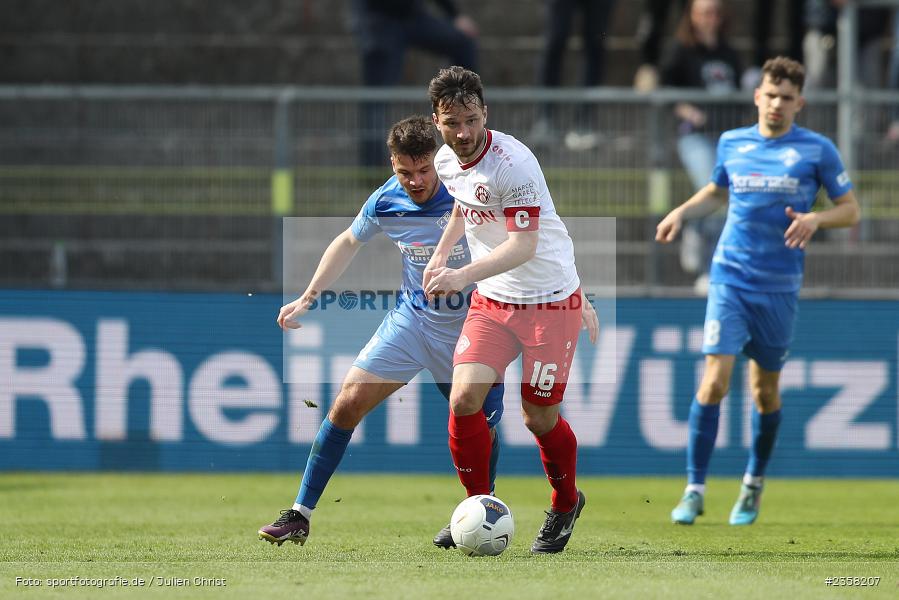 Peter Kurzweg, AKON Arena, Würzburg, 10.04.2023, sport, action, BFV, Fussball, 30. Spieltag, Regionalliga Bayern, FVI, FWK, FV Illertissen, FC Würzburger Kickers - Bild-ID: 2358207